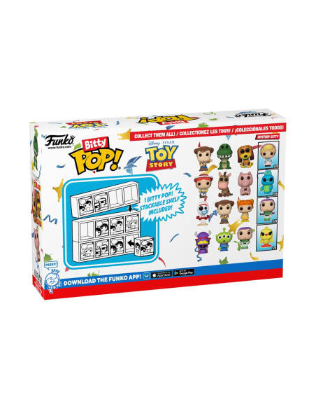 Funko Bitty Pop! Toy Story   Zurg 4 Pk   Zurg, Alien, Buzz Lightyear Et Une Mini Figurine Mystère En Surprise   2.2 Cm 