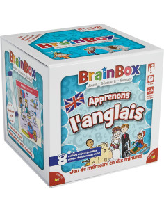 Brainbox : Apprenons L'anglais   Jeu De Mémoire Pour Enfants Dès 8 Ans   Jeu De Société Pour Apprendre L'anglais En 