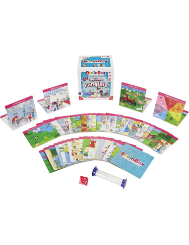 Brainbox : Apprenons L'anglais   Jeu De Mémoire Pour Enfants Dès 8 Ans   Jeu De Société Pour Apprendre L'anglais En 