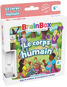 Brainbox Pocket : Le Corps Humain   Jeu De Cartes De Mémoire Et Observation 