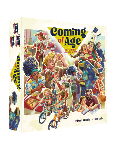 Asmodee   Coming Of Age   Ludonova   Jeu De Société Narratif Et Stratégique 