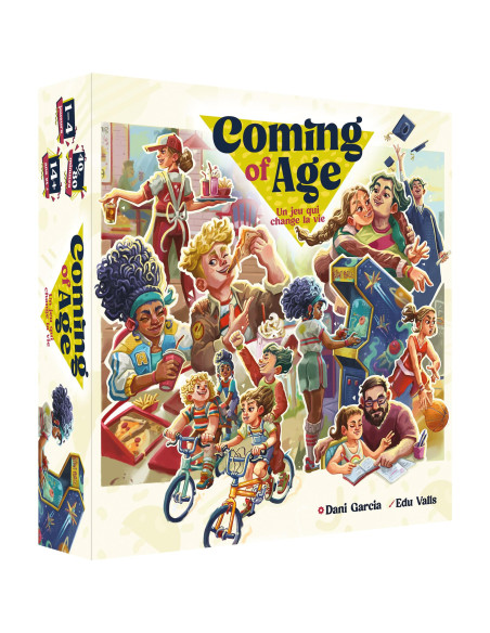 Asmodee   Coming Of Age   Ludonova   Jeu De Société Narratif Et Stratégique 