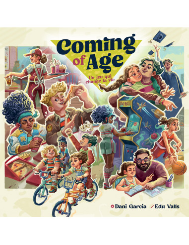 Asmodee   Coming Of Age   Ludonova   Jeu De Société Narratif Et Stratégique 