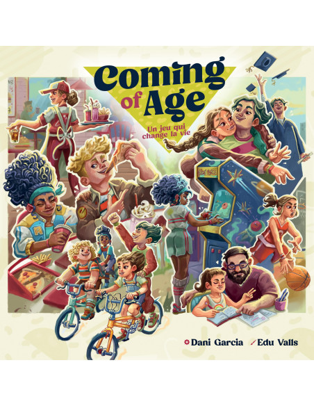 Asmodee   Coming Of Age   Ludonova   Jeu De Société Narratif Et Stratégique 