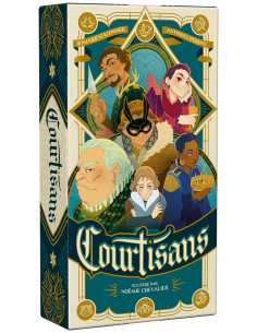 Blackrock Games Courtisans, Cartes Et Bluff Tactique, 2 5 Joueurs Dès 8 Ans 