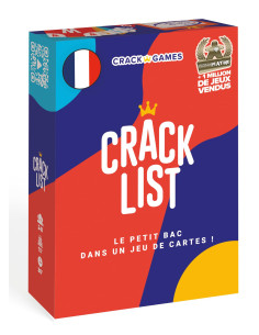 Crack List I Version Française | Le Petit Bac En Jeu De Cartes Drôle Et Rapide | Jeu D’ambiance | Famille, Amis, Adultes 