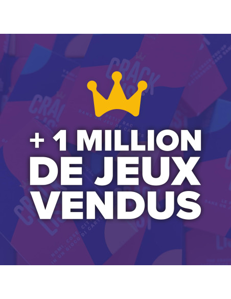 Crack List I Version Française | Le Petit Bac En Jeu De Cartes Drôle Et Rapide | Jeu D’ambiance | Famille, Amis, Adultes 