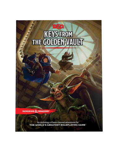 Dungeons & Dragons Keys From The Golden Vault Adventure Book (Version Anglaise) 