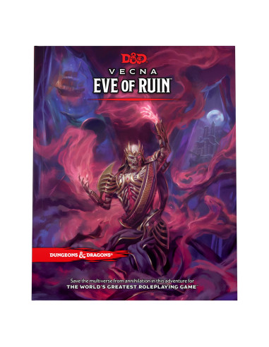 Dungeons & Dragons   Vecna: Eve Of Ruin (Livre D'aventures D&D) (Version Anglaise) 