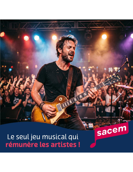 Dj Set – Jeu De Société Famille Et Amis – Redécouvre Le Blind Test – 80 Thèmes Originaux, 560 Morceaux – 3 à 16 Joueurs 