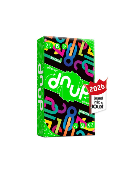 Asmodee – Dnup – Jeu De Cartes Famille Et Amis – Grand Prix Du Jouet 2026 