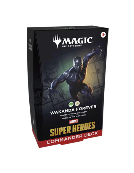 Magic The Gathering : Marvel Super Heroes   Commander Deck En Anglais 