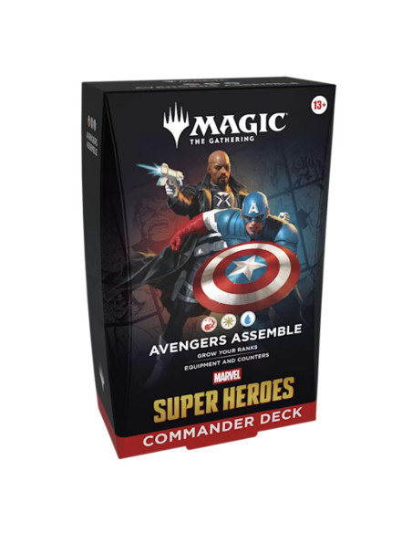 Magic The Gathering : Marvel Super Heroes   Commander Deck En Anglais 