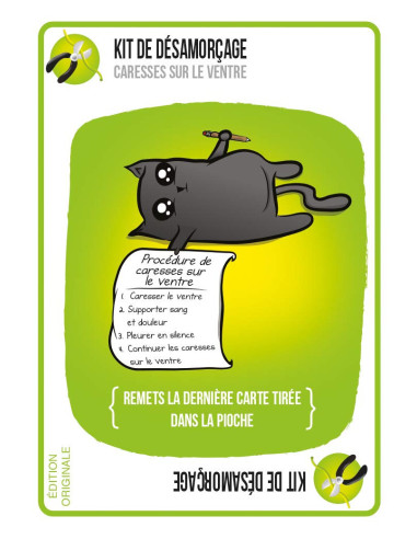 Asmodee Exploding Kittens Jeu De Base   Jeu De Cartes D'ambiance Hilarant 