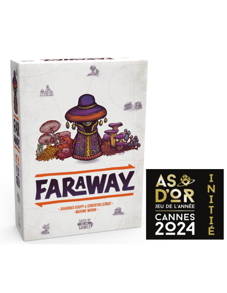 Faraway, Jeu De Stratégie Et Planification, 2 6 Joueurs Dès 10 Ans 