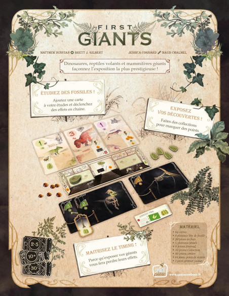 Asmodee   First Giants   Space Cowboys   Jeu De Stratégie Gestion 