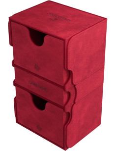 Gamegenic Ggs20111 Ml Stronghold 200 Xl Rangement De Collections, Multilingue, Espagnol, Rouge 
