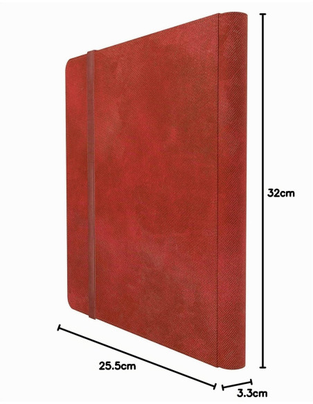 Gamegenic Ggs31028 Ml Prime Album (24 Pocket), Red 
