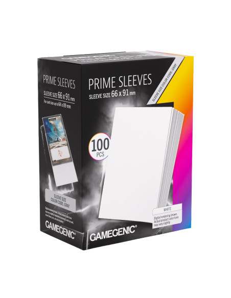 Gamegenic | Lot De 100 Pochettes Unit Gamegenic Prime | Accessoire Tcg 