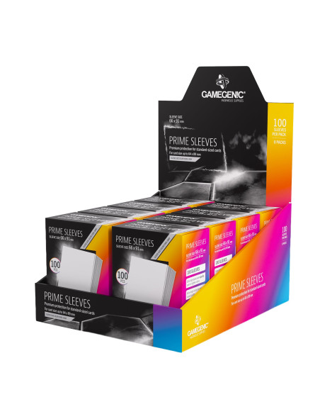 Gamegenic | Lot De 100 Pochettes Unit Gamegenic Prime | Accessoire Tcg 