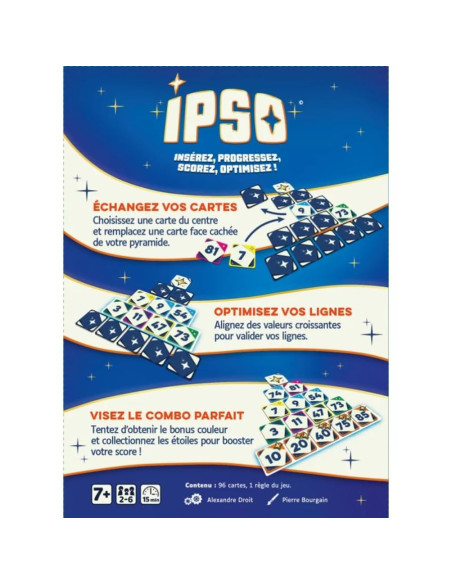 Gigamic   Ipso   Jeux De Société   Jeux De Cartes Dès 7 Ans   Jeu D'ambiance Pour Enfant, Famille Et Amis   De 2 à 6 