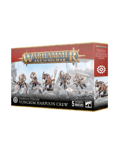 Games Workshop   Warhammer   Age Of Sigmar   Kharadron Overlords : Vongrim Harpoon Crew/Vongrim Salvagers 