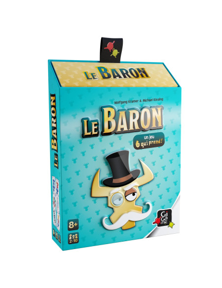 Gigamic   Le Baron   Jeux De Société   Jeux De Cartes Dès 8 Ans   Jeu D'ambiance Pour Enfant, Famille Et Amis   Gamme 6 