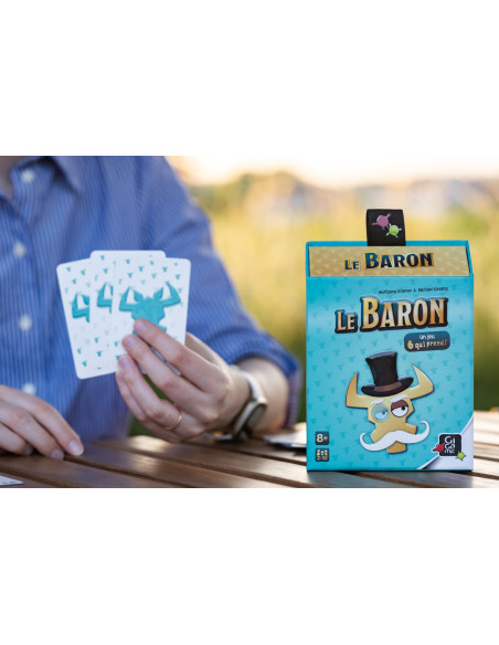 Gigamic   Le Baron   Jeux De Société   Jeux De Cartes Dès 8 Ans   Jeu D'ambiance Pour Enfant, Famille Et Amis   Gamme 6 