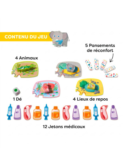 Haba Mallette De Médecin Avec Deux Idées De Jeux Pour Une Première Compréhension Des Règles   Soigner Les Animaux De 