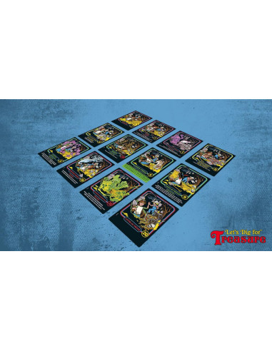Don't Panic Games | Let's Dig For Treasure De Steven Rhodes | Jeu De Société | à Partir De 14 Ans | 2 à 5 Joueurs | 