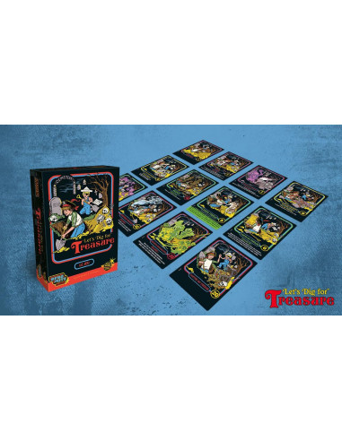 Don't Panic Games | Let's Dig For Treasure De Steven Rhodes | Jeu De Société | à Partir De 14 Ans | 2 à 5 Joueurs | 