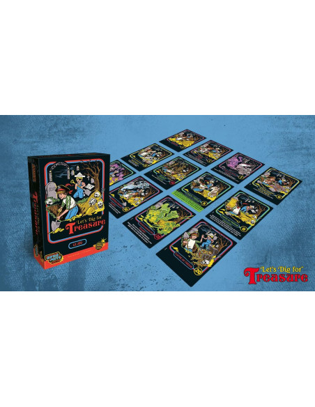 Don't Panic Games | Let's Dig For Treasure De Steven Rhodes | Jeu De Société | à Partir De 14 Ans | 2 à 5 Joueurs | 
