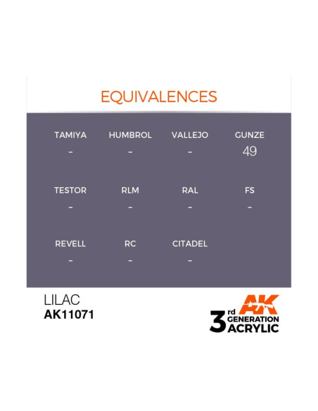 Ak Interactive 3rd Gen Acrylic Lilac 17ml 