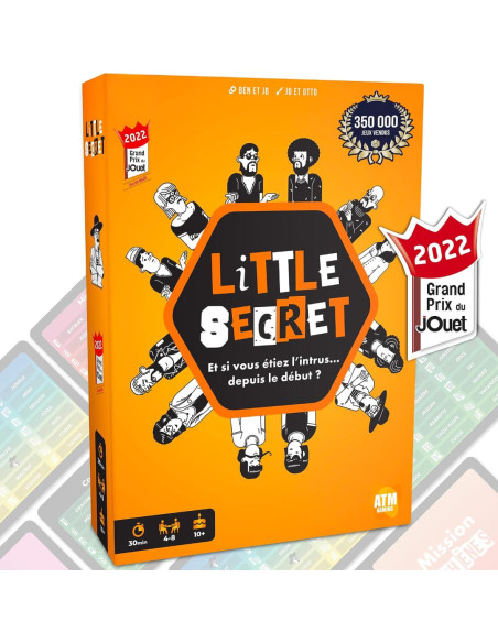 Atm Gaming Little Secret   Jeu De Société Bluff Et Déduction 