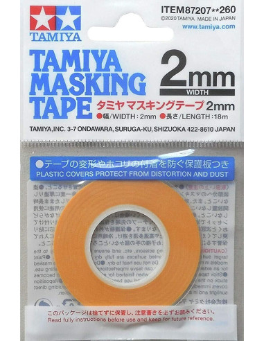 Tamiya Ruban De Masquage 2 Mm 87207 
