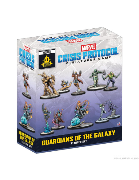 Asmodee Marvel : Crisis Protocol Les Gardiens De La Galaxie Jeu De Figurines à Partir De 14 Ans 2 Joueurs Temps De Jeu 