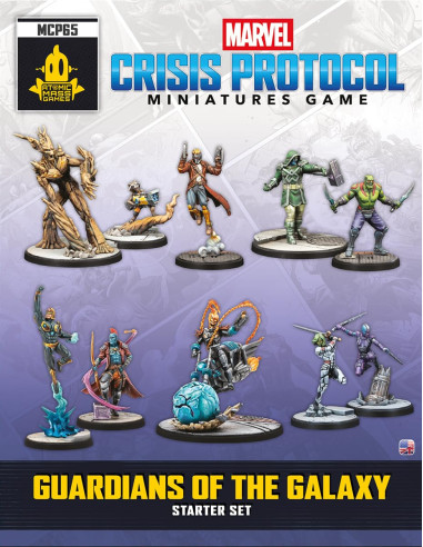 Asmodee Marvel : Crisis Protocol Les Gardiens De La Galaxie Jeu De Figurines à Partir De 14 Ans 2 Joueurs Temps De Jeu 