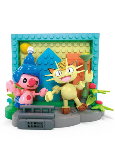 Mega Pokemon Build Them Country Scène (Scène De Ville) 