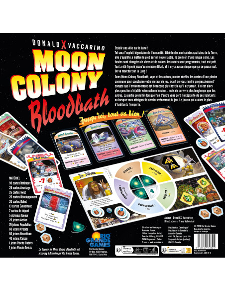 Asmodee   Moon Colony Bloodbath   Rio Grande Games 