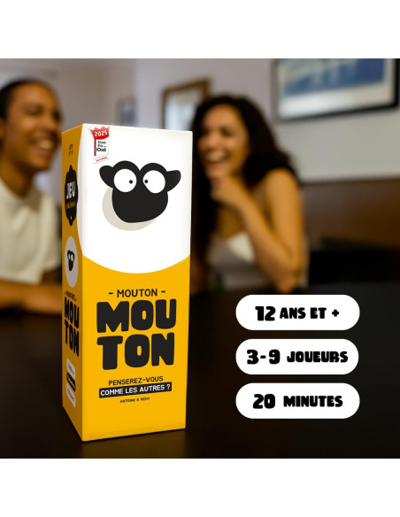 Mouton Mouton   Jeu De Société D'ambiance Drôle Et Rapide   Dès 12 Ans 