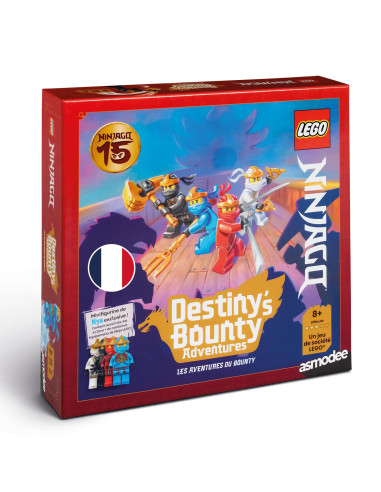 Asmodee   Lego Ninjago : Destiny’s Bounty Adventures !   En Français 