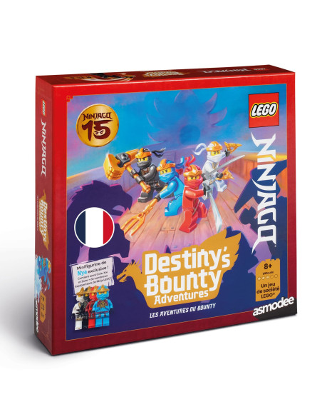 Asmodee   Lego Ninjago : Destiny’s Bounty Adventures !   En Français 
