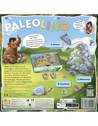 Asmodee   Paleolino   Hans Im Glück   Jeu De Société Coopératif Enfant 
