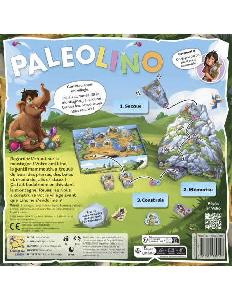 Asmodee   Paleolino   Hans Im Glück   Jeu De Société Coopératif Enfant 