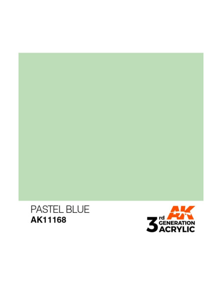 Ak Interactive 3rd Gen Acrylic Pastel Blue 17ml 