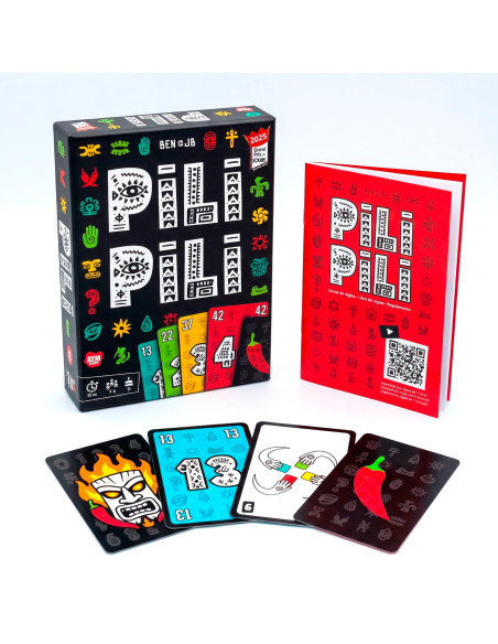 Pili Pili   Jeu De Cartes Tactique Et D'ambiance   2 à 8 Joueurs   20 Min 