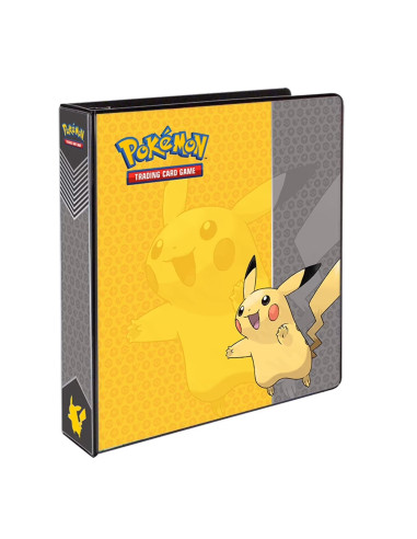 Asmodee   Classeur à Anneaux Format A4   Motif : Pikachu   Accessoire Et Rengement Pour Cartes à Collectionner (Feuilles 