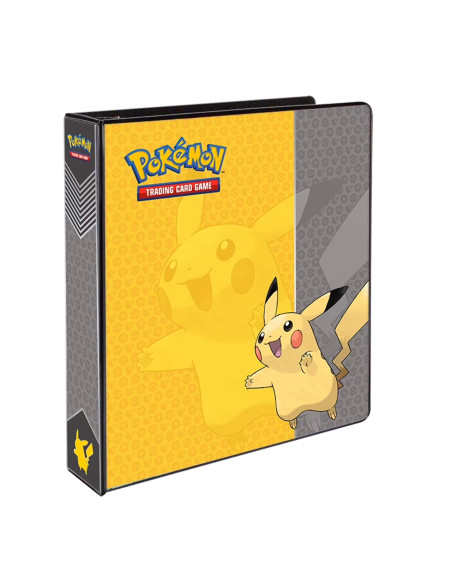 Asmodee   Classeur à Anneaux Format A4   Motif : Pikachu   Accessoire Et Rengement Pour Cartes à Collectionner (Feuilles 