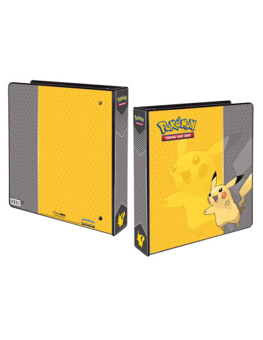Asmodee   Classeur à Anneaux Format A4   Motif : Pikachu   Accessoire Et Rengement Pour Cartes à Collectionner (Feuilles 