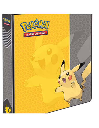 Asmodee   Classeur à Anneaux Format A4   Motif : Pikachu   Accessoire Et Rengement Pour Cartes à Collectionner (Feuilles 